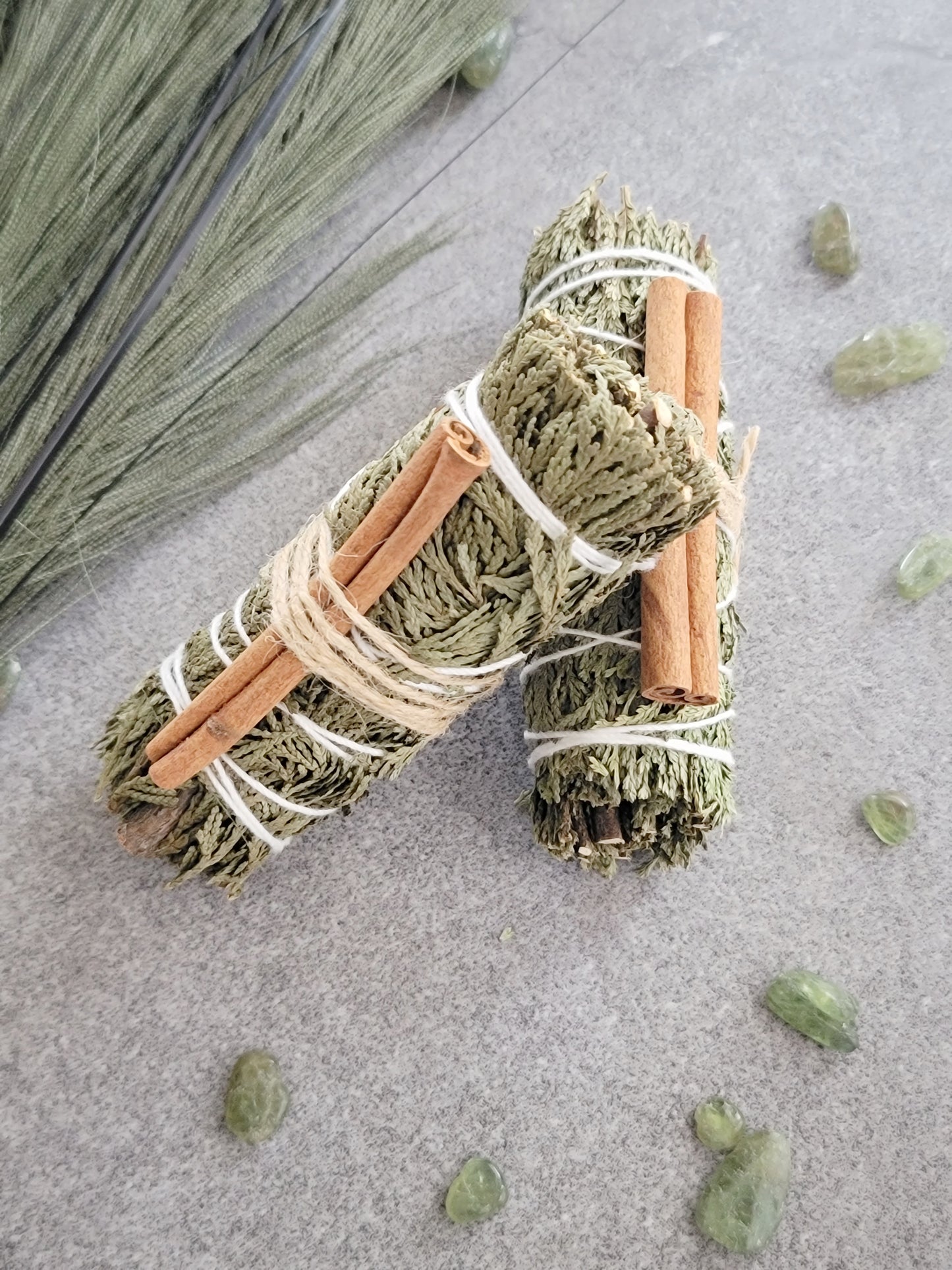 Cedar Sage Stick with Cinnamon, Smudge Sticks